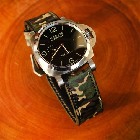 panerai armband camouflage|Horlogebanden voor Panerai .